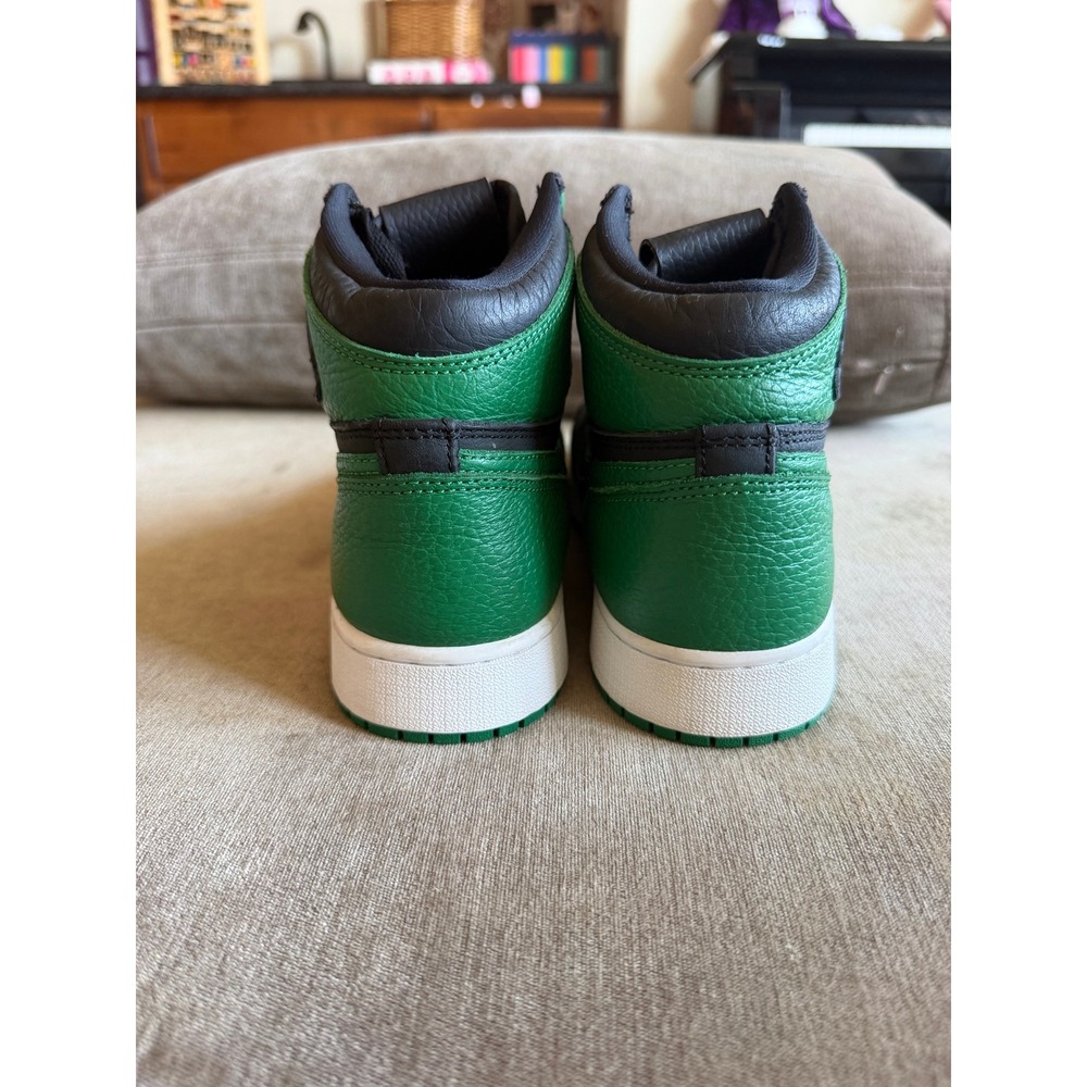 Air Jordan 1 Retro High OG Pine Green 2.0 GS 575441-030 Kids Size 6Y Womens 7.5 - Picture 4 of 8